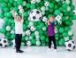 Preview: Folienballon rund - Fußball - ø 43cm